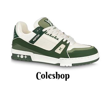 LV Trainer Sneaker Kaki 1ABLVV