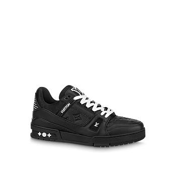 Louis Vuitton Trainer Sneaker Black 1AARFA