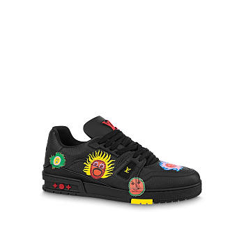 Louis Vuitton x YK LV Trainer Sneaker Black 1ABD2W