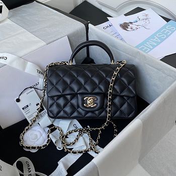 Chanel Handbag Black AS2431A Size20x12x6cm