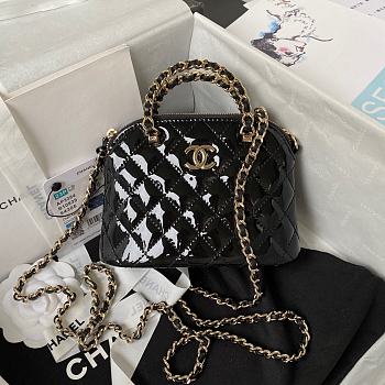 Chanel Handbag Black AS3354 Size11x16.5x5.5cm