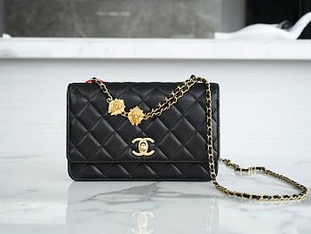 Chanel Should Bag Black 230818A Size12.3x19.2x3.5cm