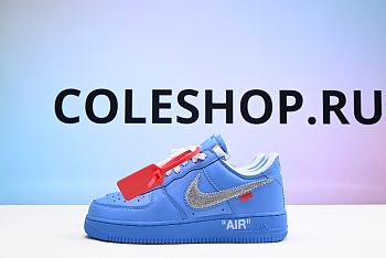 NIKE AIR FORCE 1 LOW x OFF-WHITE MCA UNIVERSITY BLUE CI1173-400