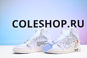 Air Jordan 1 Retro High Off-White White AQ0818-100 - 5