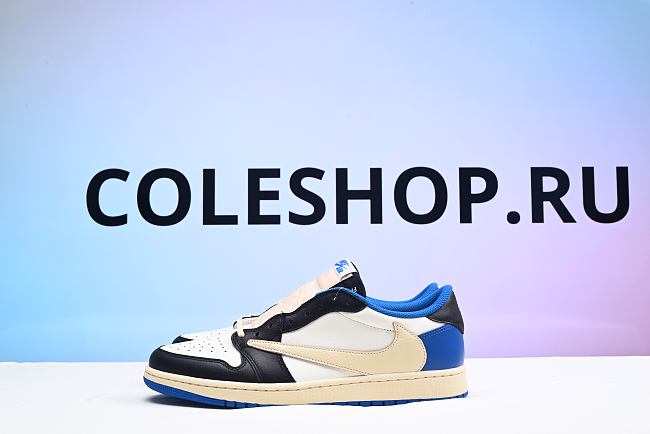 Air Jordan 1 Low Blue Travis Scott Fragment DM7866-140 - 1