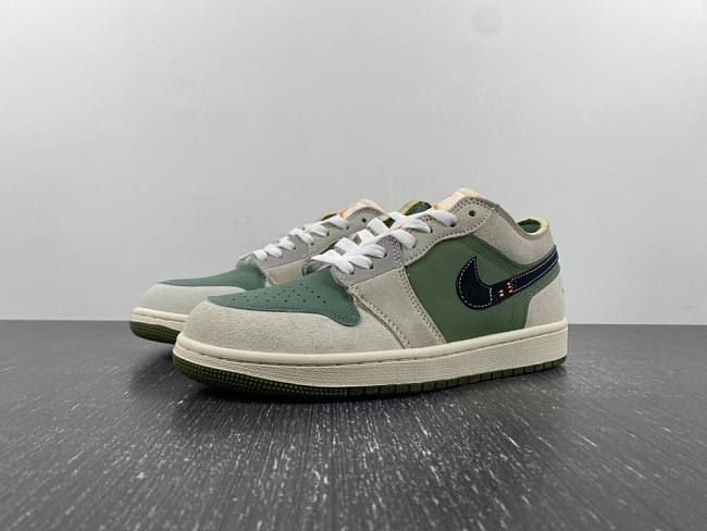 Air Jordan 1 Low Craft Light Olive FD6819-300 - 1