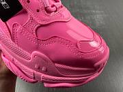 Balenciaga Triple S Rubber Sneaker Pink  734953 W2PAA 5000 - 3