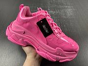 Balenciaga Triple S Rubber Sneaker Pink  734953 W2PAA 5000 - 2