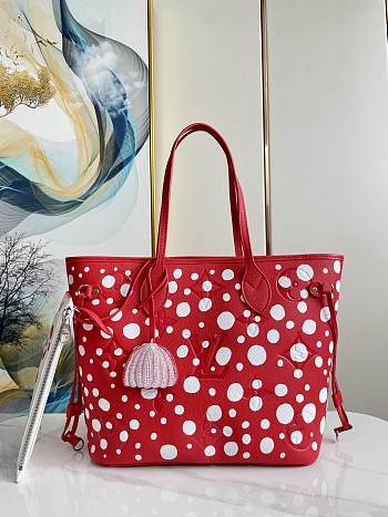 Louis Vuitton Neverfull Bag Red Spot 312814cm