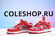 Nike Dunk Low Off-White University Red CT0856-600 - 4