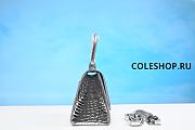 Balenciaga Bag Hourglass Silver  - 6