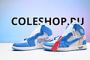 Air Jordan 1 Retro High Off-White University Blue AQ0818-148 - 2