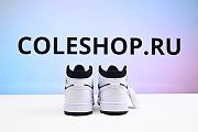 Air Jordan 1 Mid White Black 554724-113 - 6