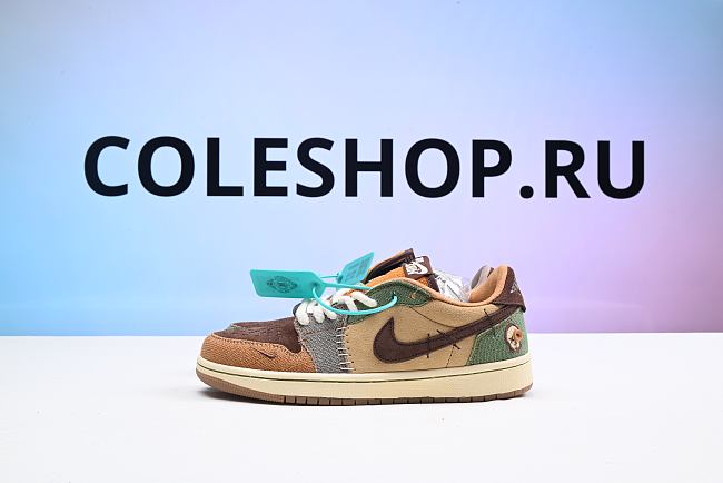 Air Jordan 1 Retro Low OG Zion Williamson Voodoo DZ7292-200 - 1