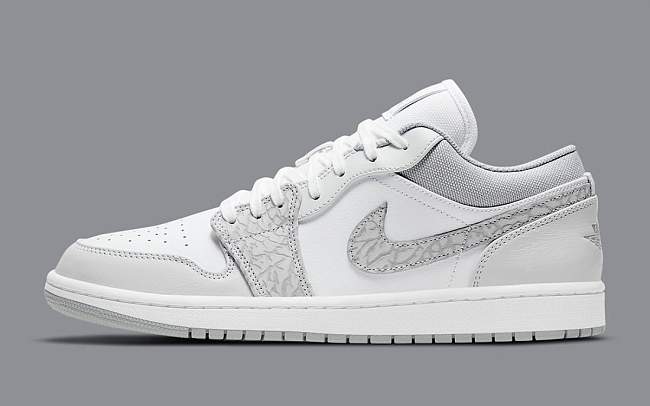 Air Jordan 1 Low PRM Smoke Grey Elephant DH4269-100 - 1