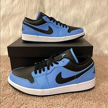 Air Jordan 1 Low University Blue Black553558-403