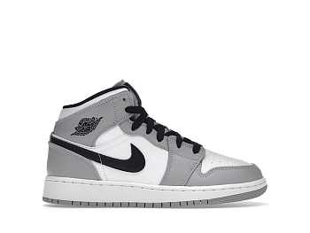Air Jordan 1 Mid Light Smoke Grey 554725-092