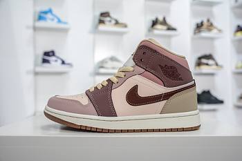 Air Jordan 1 Mid SE Dark Pony Smoky Mauve D07440-821