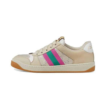 Gucci Screener Cream Leather  577684 2C830 915