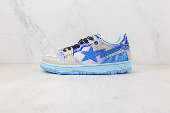 BAPE STA SK8 TO NIGO WHITE BLUE