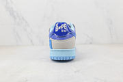 BAPE STA SK8 TO NIGO WHITE BLUE - 5