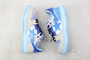BAPE STA SK8 TO NIGO WHITE BLUE - 2