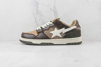 BAPE STA SK8 TO NIGO BROWN WHITE