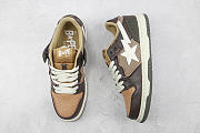 BAPE STA SK8 TO NIGO BROWN WHITE - 2