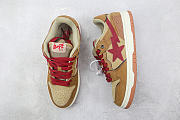 BAPE STA SK8 TO NIGO BLACK BROWN RED - 2