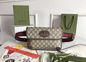GUCCI Neo Vintage GG Supreme Belt Bag-24*16.5*4CM
