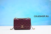 Chanel Bag Wine Red - 1