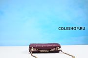 Chanel Bag Wine Red - 6