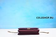 Chanel Bag Wine Red - 2