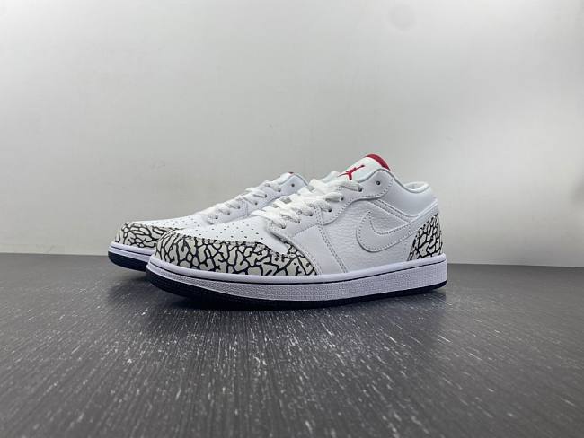 Air Jordan 1 Phat Low Cement Grey 338145-162 - 1