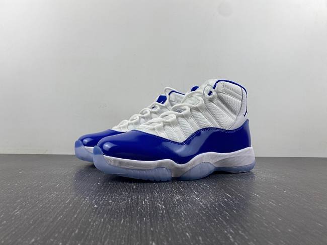 Air Jordan 11 White Blue CT8012-114 - 1