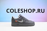 Nike Air Force 1 Low Off-White Gris Grey DX1419-500 - 6