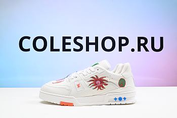 Louis Vuitton x YK LV Trainer Sneaker White 1ABD3G