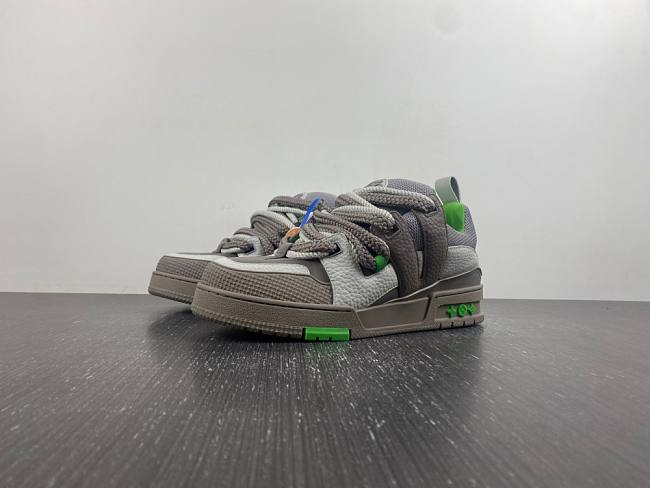 Louis Vuitton Skate Sneaker Grey Green - 1