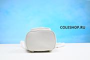 Chanel Backpack White Calfskin Leather - 6