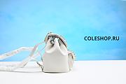 Chanel Backpack White Calfskin Leather - 5