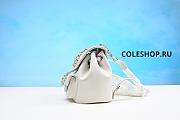 Chanel Backpack White Calfskin Leather - 2