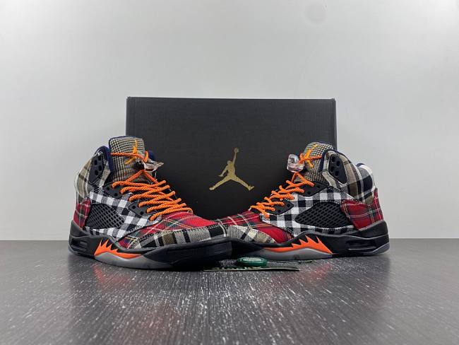 Air Jordan 5 Retro Plaid  FD4814-008 - 1