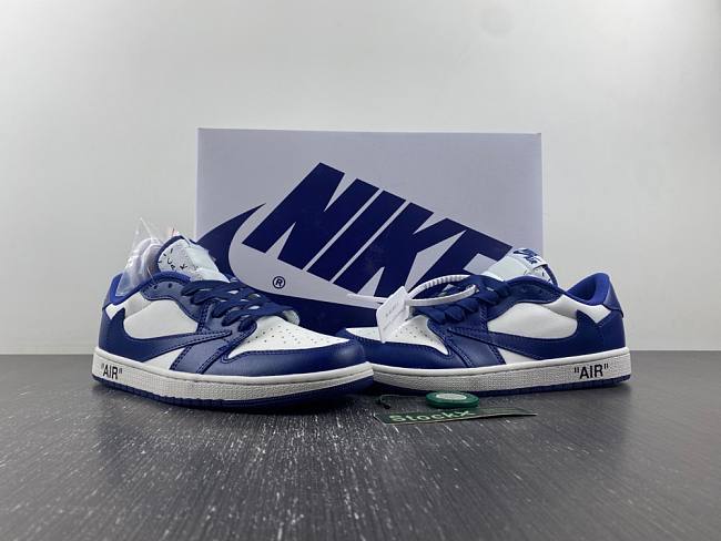 Air Jordan 1 OW  Travis Scott x OFF-WHITE DM7890-101 - 1