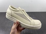 Rick Owens Suede Fur Inverted Triangle Off-white RU01C4897 LVSLPO - 5