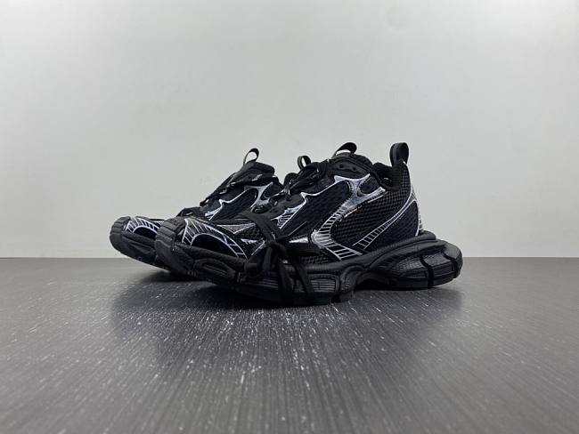 Balenciaga-PHANTOM SNEAKER Old, Black and White 734734 W3XL1 1090 - 1