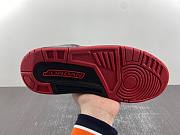 Air Jordan 3456 Black and Red Relief FQ1579-006 - 4