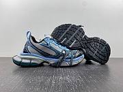 Balenciaga Phantom Sneaker Old White and Blue Black 734734 W3XLR 0629 - 2