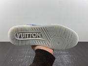 Louis Vuitton LV trainer blue denim 1A9JGR - 6