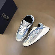 Dior B30 Sneaker Grey Cream Blue - 5
