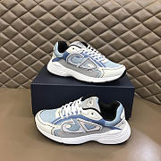 Dior B30 Sneaker Grey Cream Blue - 4